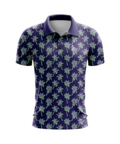 CoolWick Palm Trees Everyday Button Polo