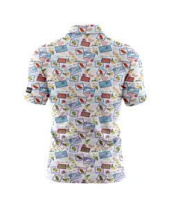 Alternative view of CoolWick Paradise Stamps Everyday Button Polo