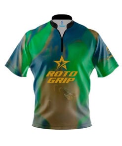 Roto Grip Hustle Earth Fast Track CoolWick Bowling Jersey
