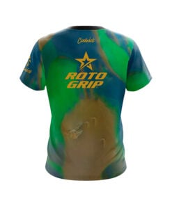 Alternative view of Roto Grip Hustle Earth CoolWick Bowling Jersey