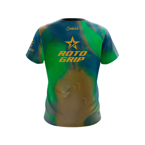 Roto Grip Hustle Earth CoolWick Bowling Jersey - Image 2