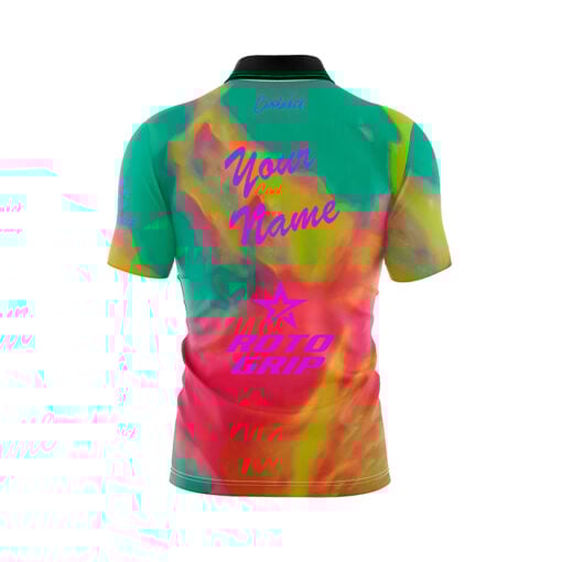Roto Grip Hustle Glow Fast Track CoolWick Bowling Jersey - Image 3
