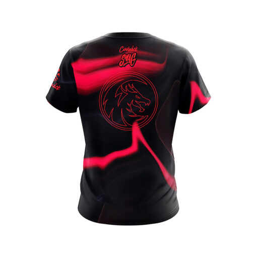 SWAG Black Dragon CoolWick Bowling Jersey - Image 2