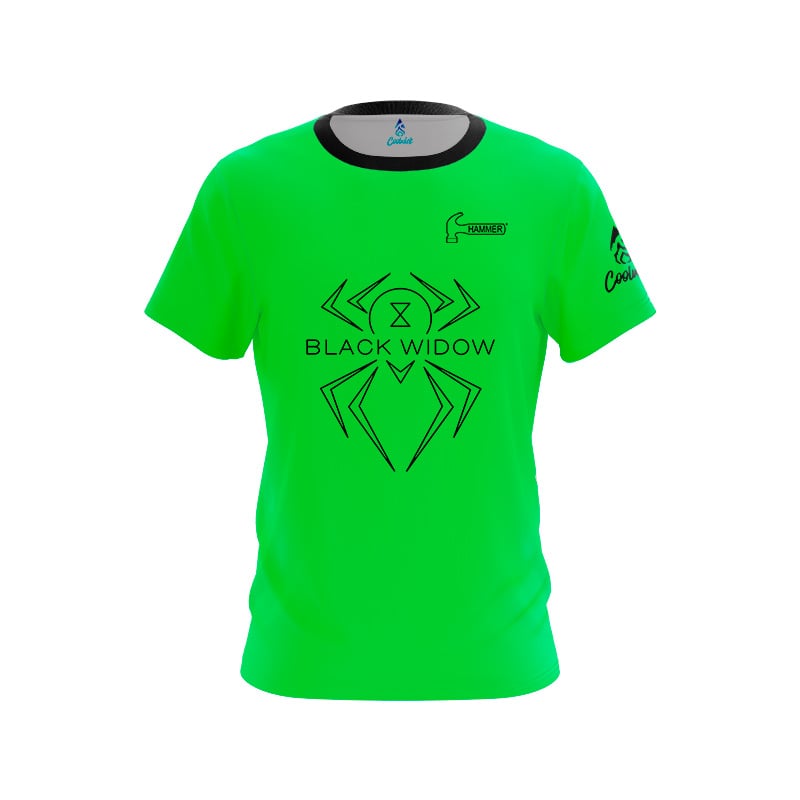 Hammer Black Widow Toxin Solid CoolWick Bowling Jersey