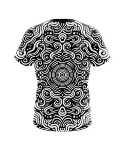 Alternative view of Psycho Swirls CoolWick Bowling Jersey