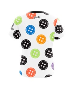 Alternative view of Sewing Buttons CoolWick Bowling Jersey