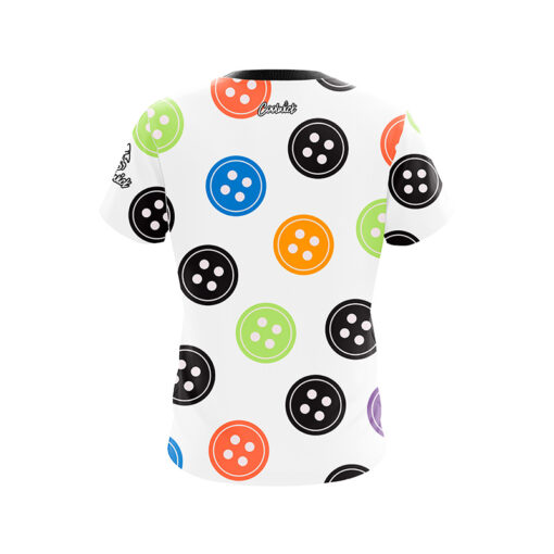 Sewing Buttons CoolWick Bowling Jersey - Image 2