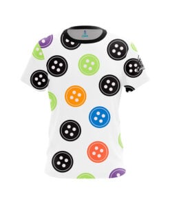 Sewing Buttons CoolWick Bowling Jersey