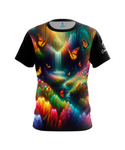 Social Butterfly CoolWick Bowling Jersey