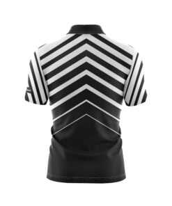 Alternative view of CoolWick Speed Stripes Everyday Button Polo