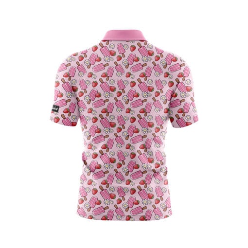 CoolWick Strawberry Dream Everyday Button Polo - Image 2