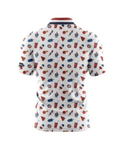 Alternative view of CoolWick Summer Flair Everyday Button Polo