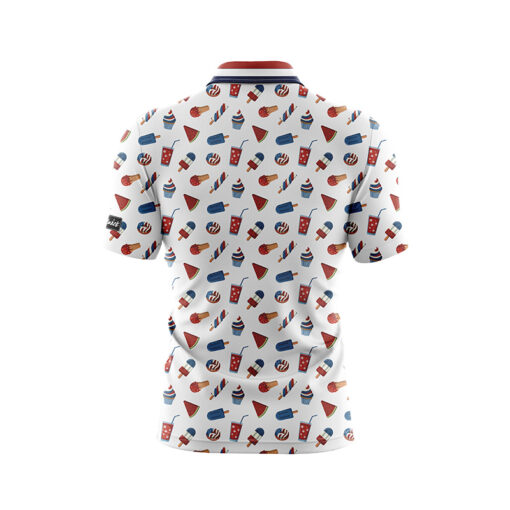 CoolWick Summer Flair Everyday Button Polo - Image 2