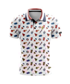 CoolWick Summer Flair Everyday Button Polo