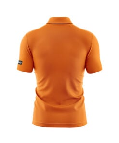Alternative view of CoolWick Smoky Orange Everyday Button Polo
