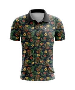 CoolWick Tiki Tiki Everyday Button Polo