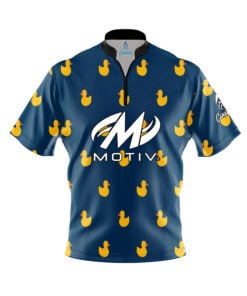 Motiv Rubber Duck Quick Ship CoolWick Sash Zip Bowling Jersey