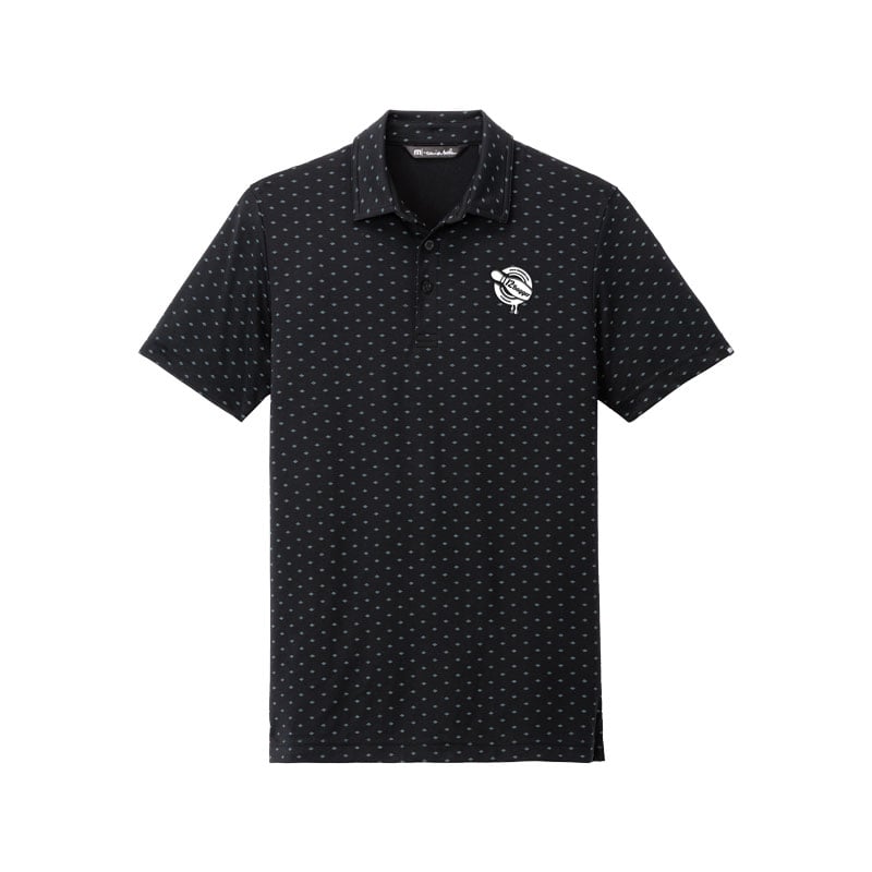 12Bagger TravisMathew Oceanside Geo Bowling Polo