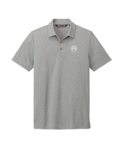 Black Widow TravisMathew Oceanside Geo Bowling Polo