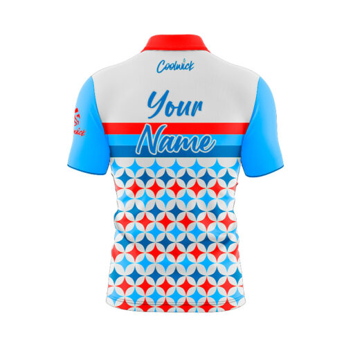 CoolWick Elite Future Diamond RWB Sash Zip Jersey - Image 2