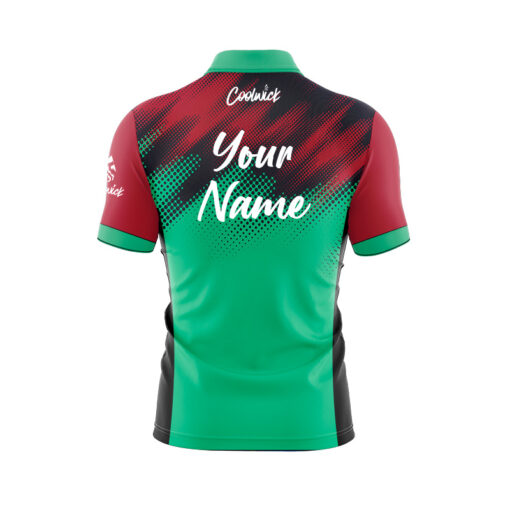 CoolWick Elite History RGB Sash Zip Jersey - Image 2