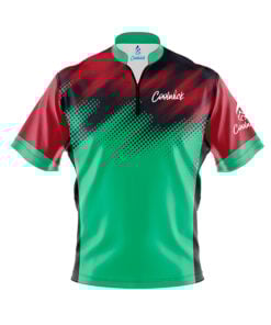 CoolWick Elite History RGB Sash Zip Jersey