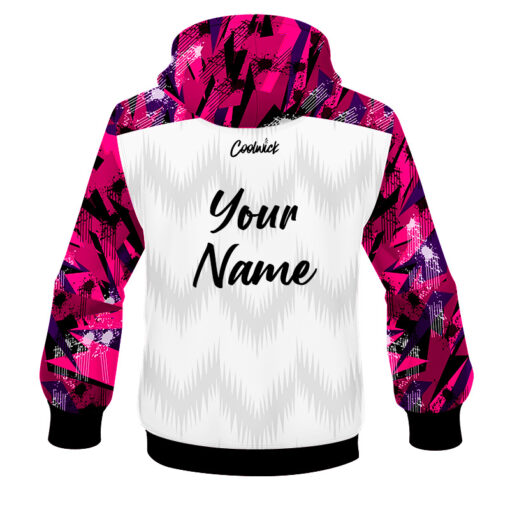CoolWick Elite Prem Pink Hoodie - Image 2