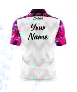 Alternative view of CoolWick Elite Prem Pink Sash Zip Jersey