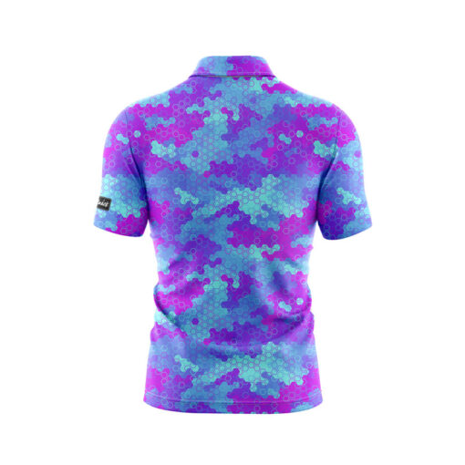 CoolWick Cotton Candy Camo Everyday Button Polo - Image 2