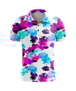 CoolWick Eden Lilly Everyday Button Polo