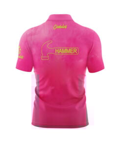 Alternative view of Hammer Bubblegum Vibe Fast Track CoolWick Bowling Jersey