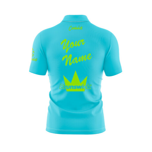 Brunswick Ethos Solid Fast Track CoolWick Bowling Jersey - Image 3