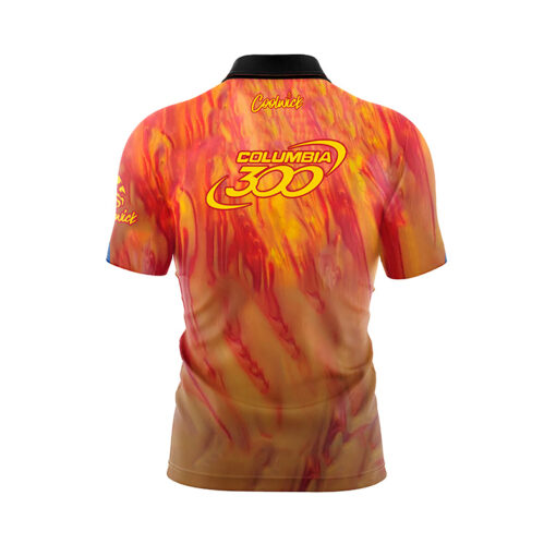Columbia 300 Super Cuda PowerCOR Pearl Fast Track CoolWick Bowling Jersey - Image 2