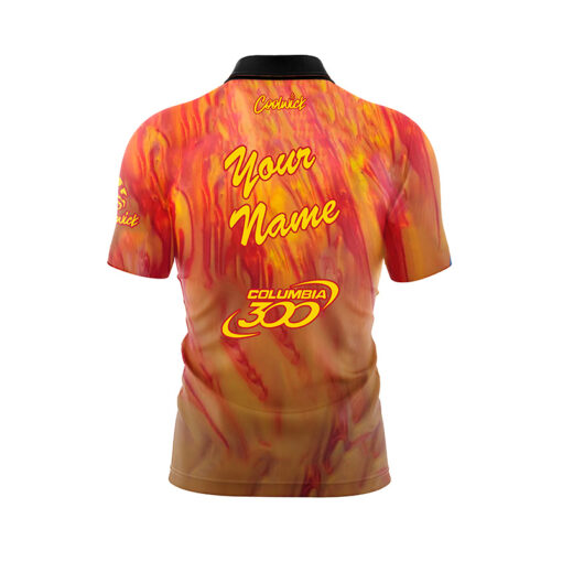 Columbia 300 Super Cuda PowerCOR Pearl Fast Track CoolWick Bowling Jersey - Image 3