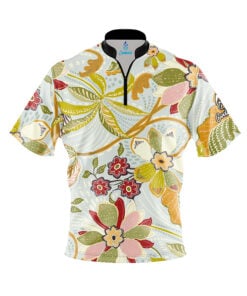 Flowery Hippy Fast Track CoolWick Bowling Jersey
