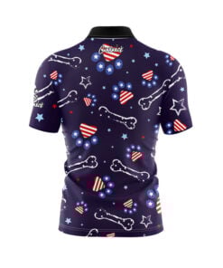 Alternative view of Land of the Dogs Fast Track CoolWick Bowling Jersey