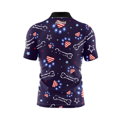 Land of the Dogs Fast Track CoolWick Bowling Jersey - Image 2