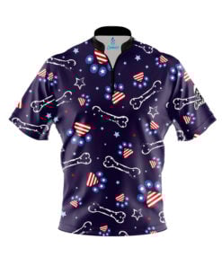 Land of the Dogs Fast Track CoolWick Bowling Jersey