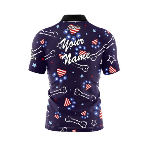 Land of the Dogs Fast Track CoolWick Bowling Jersey - Image 3