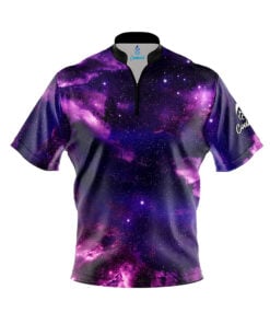 Purple Nebula Fast Track CoolWick Bowling Jersey