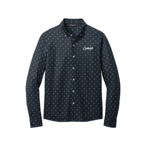 CoolWick Mercer+Mettle Stretch Button Down Bowling Polo