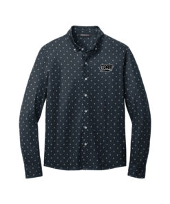 Storm Mercer+Mettle Stretch Button Down Bowling Polo