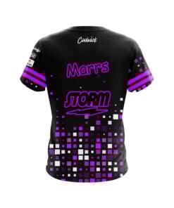 Alternative view of Storm Jerry Marrs Wings of Courage Breast Cancer Awareness CoolWick Bowling Jersey
