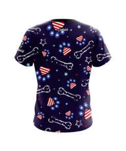 Alternative view of Land of the Dogs CoolWick Bowling Jersey