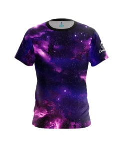 Purple Nebula CoolWick Bowling Jersey