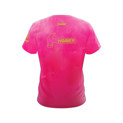 Hammer Bubblegum Vibe CoolWick Bowling Jersey - Image 2