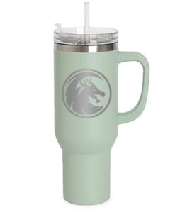 Swag Black Dragon 40 oz. Bowling Tumbler with Handle