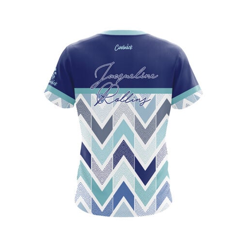 Hammer Jacqueline Rollins Doodle Dots CoolWick Bowling Jersey - Image 2