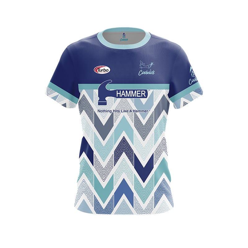Hammer Jacqueline Rollins Doodle Dots CoolWick Bowling Jersey