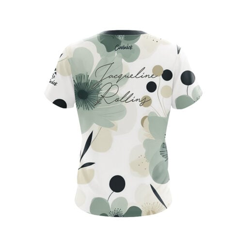 Hammer Jacqueline Rollins Forest Moss CoolWick Bowling Jersey - Image 2
